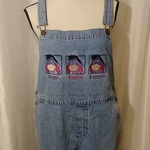 Disney Eeyore bib overalls